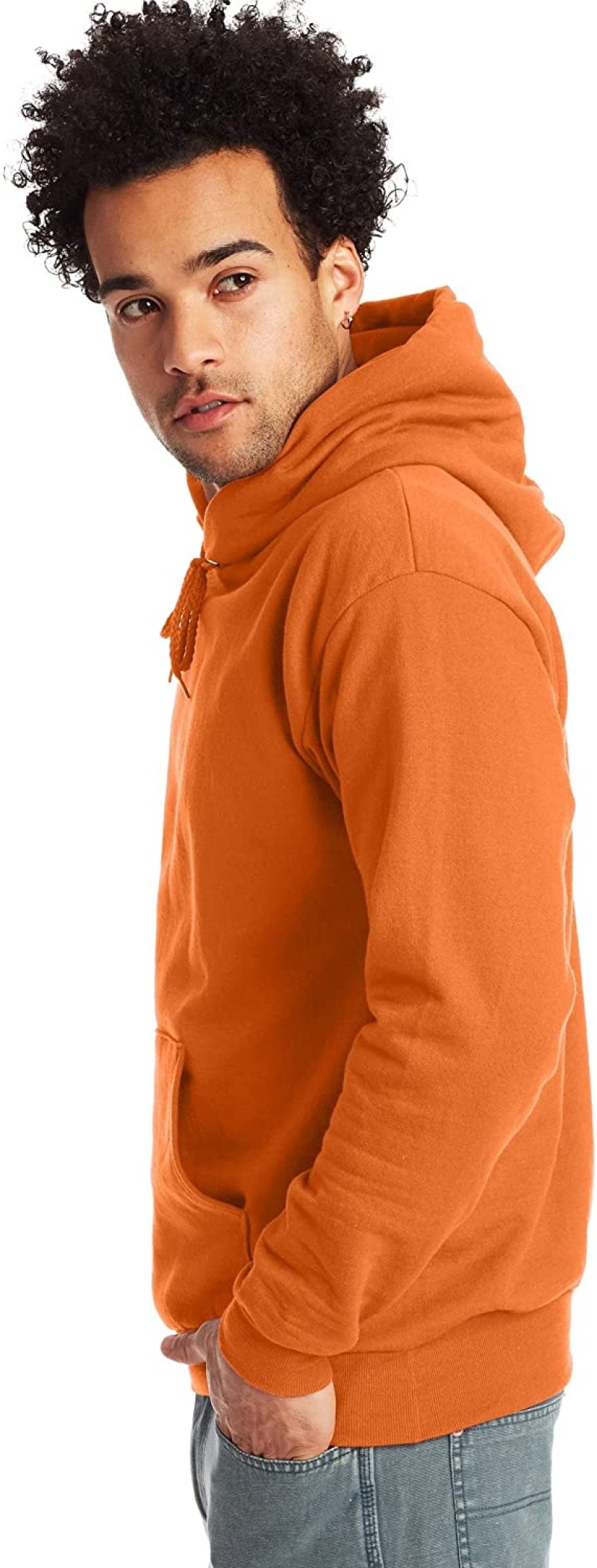 Hanes Men's Sweatshirt, EcoSmart Fleece Hoodie, Cotton-Blend Fleece Hooded Sweatshirt, Plush Fleece Pullover Hoodie